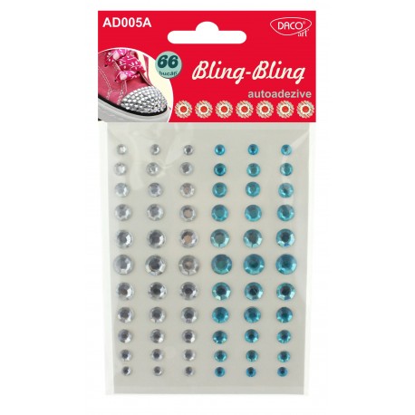 Accesorii craft - Albastru diamante AA bling bling, Daco