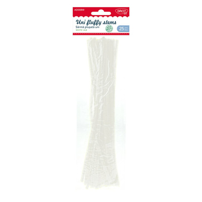 Accesorii craft - AD008W Sarma plusata alb