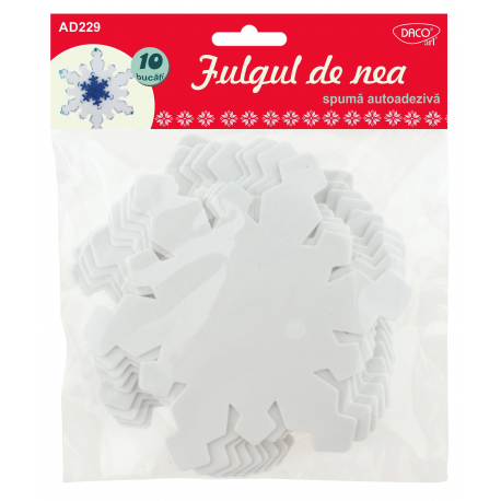 Accesorii craft - AD229 Fulg de nea spuma DACO
