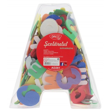 Accesorii craft - AD261 Scolarelul spuma AA Daco