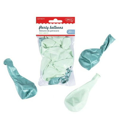 Accesorii craft - AD407V Baloane de petrecere verde menta