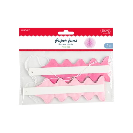 Accesorii craft - AD434RZ Rozete de hartie roz