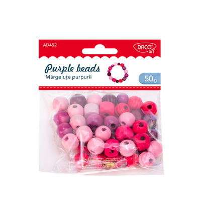 Accesorii Craft - AD452 Margelute purpurii