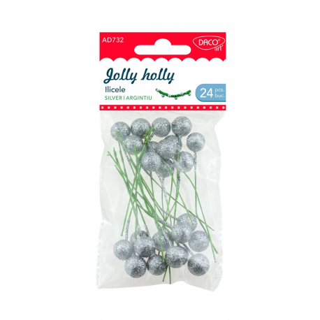 Accesorii craft - AD732 Ilicele argintii