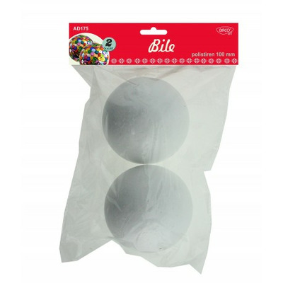 Accesorii craft - bile polistiren set 2 10 cm, AD175