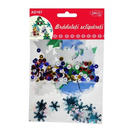 Accesorii craft - braduleti sclipareti Daco, AD167