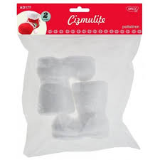 Accesorii craft - cizmulite polistiren set 2, AD177