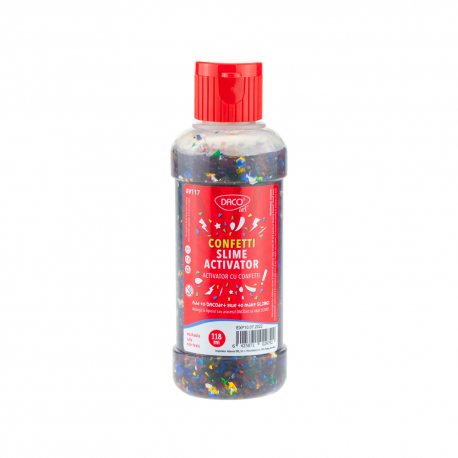 Activator slime cu confetti 118 ml, Daco