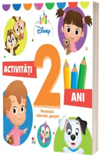 Activitati 2 ani. Coloreaza, coloreaza, gaseste! Colectia Disney