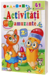 Activitati amuzante. 41 autocolante. 2 ani