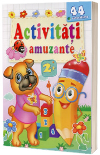 Activitati amuzante. 44 autocolante. 2 ani