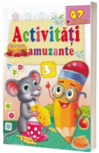 Activitati amuzante. 47 autocolante. 3 ani - Soricelul