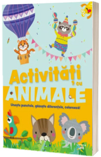 Activitati cu animale. Uneste punctele, gaseste diferentele, coloreaza!