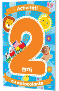 Activitati cu autocolante la 2 ani