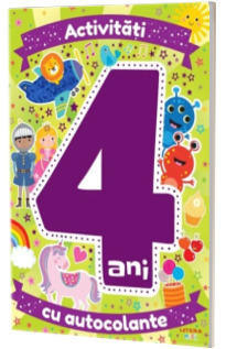 Activitati cu autocolante la 4 ani