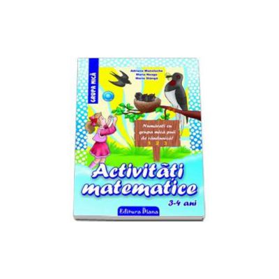 Activitati matematice, pentru 3-4 ANI - Numarati cu grupa mica puii de randunica! (Editia 2013)