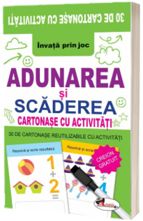 Adunarea si scaderea. Cartonase cu activitati