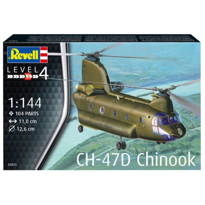 Aeromodel de construit Revell CH-47D Chinook 104 piese