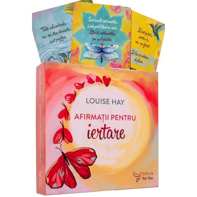 Afirmatii pentru iertare. Set de cartoline si carte