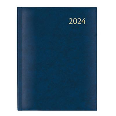 Agenda 21x27cm, 7zile/2pag(128pag), PLAN-A-WEEK - Florence albastru