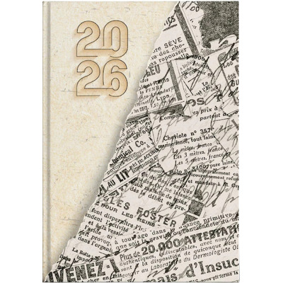 Agenda A5 datata 272 pag Old Book 2026
