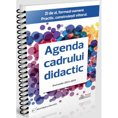 Agenda Cadrului Didactic pentru invatatori si profesori - Anul scolar 2023 - 2024