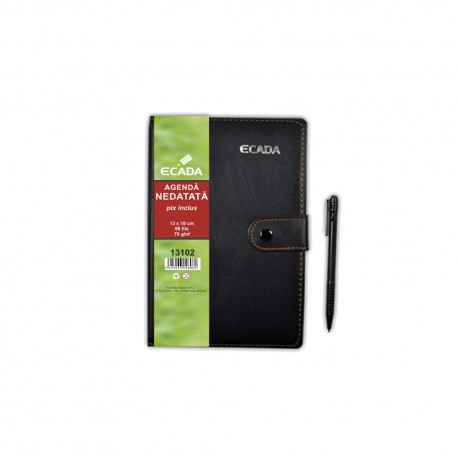 Agenda cu pix 13x18cm Ecada
