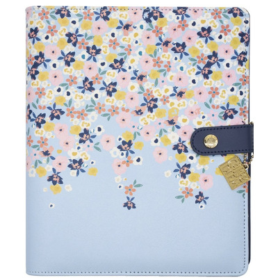 Agenda planificator A5 Carpe Diem, nedatata, model floral