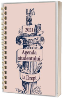 Agenda studentului la drept 2021 - variante de culoare (roz)
