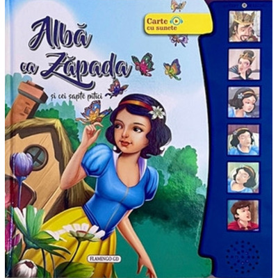 Alba ca Zapada. Carte cu sunete