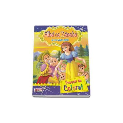 Alba ca Zapada - Povesti de colorat