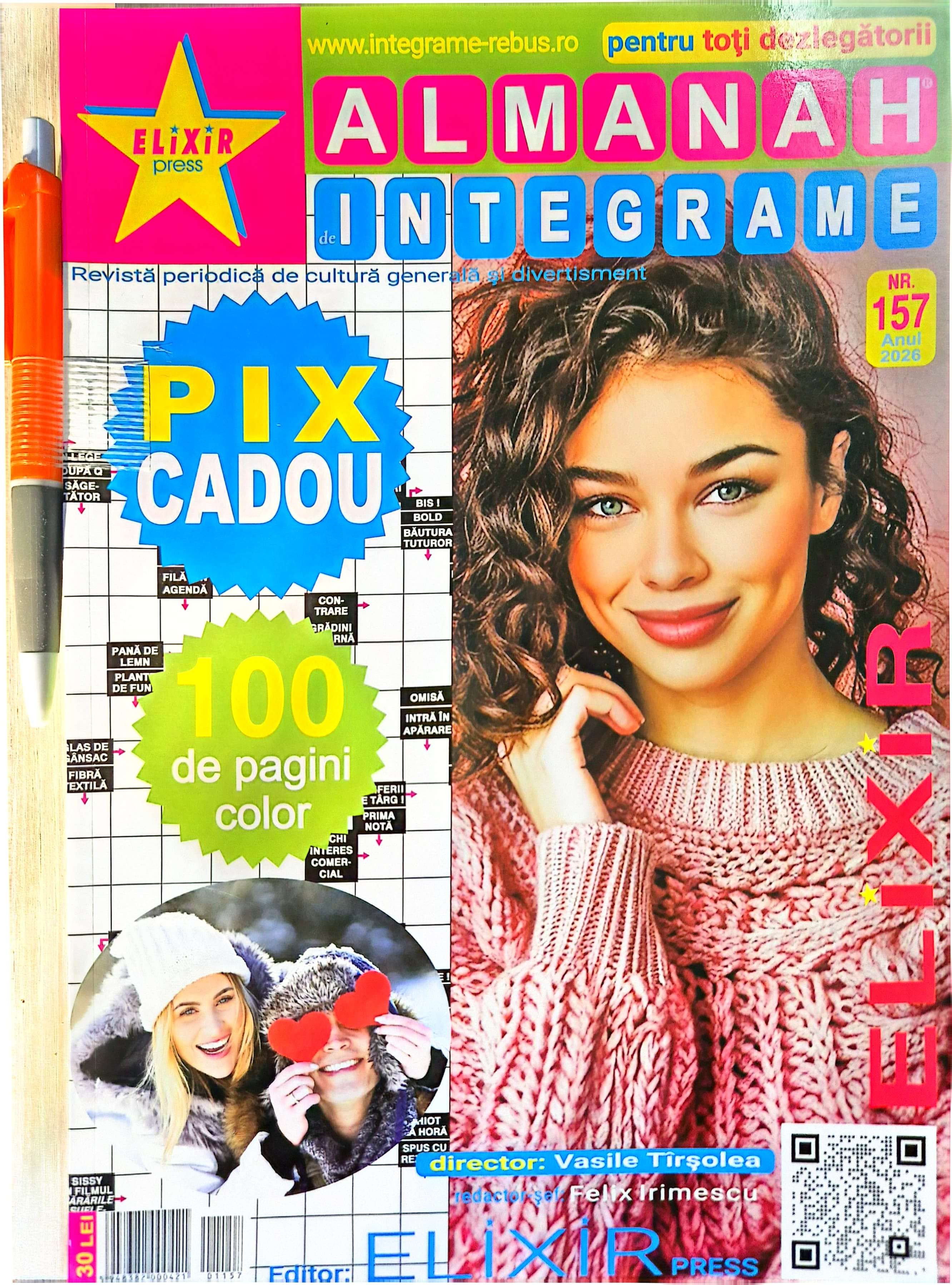 Almanah de integrame. Revista numarul 157 - Anul 2026