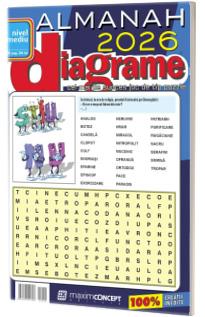 Almanah Diagrame 2026. Nivel mediu