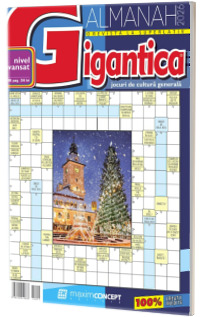 Almanah Gigantica 2026, nivel avansat. Jocuri de cultura generala