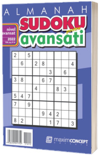 Almanah Sudoku pentru avansati, numarul 2022. Nivel avansat