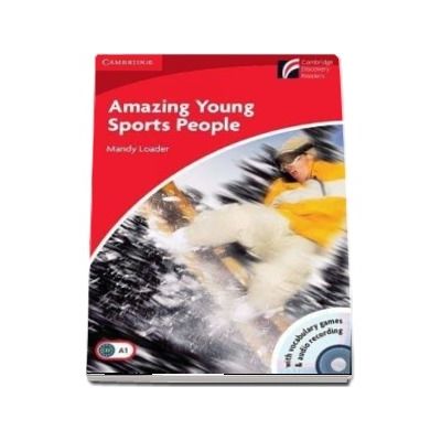 Amazing Young Sports People Level 1 Beginner - Elementary Book with CD-ROM(Audio CD Pack) - Mandy Loader