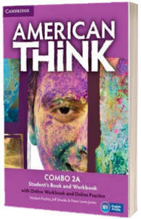 American Think Level 2 Combo A with Online Workbook and Online Practice New Edition