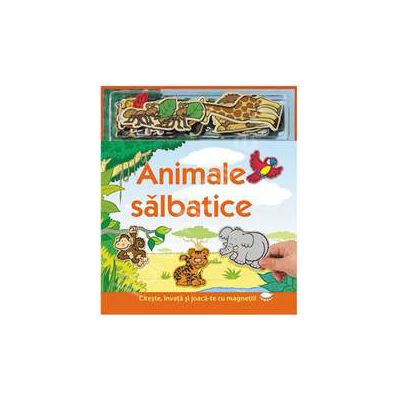 Animale salbatice - carte cu magneti