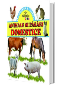 Animale si pasari domestice (Carte cu imagini color)