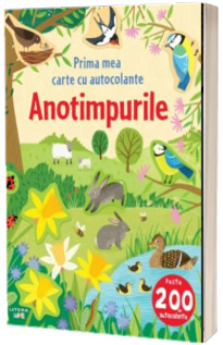 Anotimpurile. Prima mea carte cu autocolante