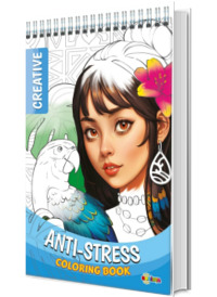 Anti-stress. Coloring book. Creative