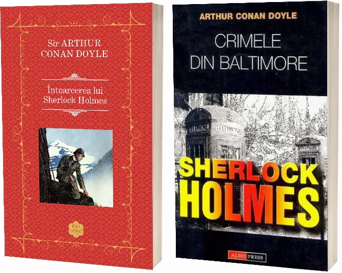 Arthur Conan Doyle, set de 2 carti
