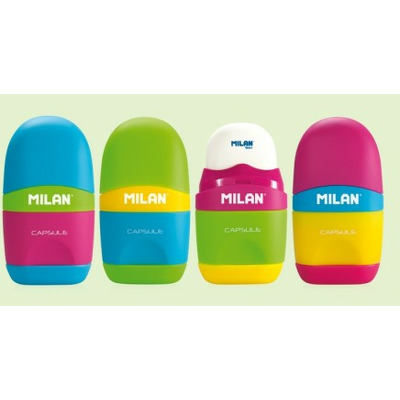 Ascutitoare cu radiera Mix, Milan