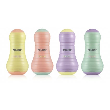 Ascutitoare cu radiera Sway Pastel, Milan Ascutitoare cu radiera Sway Pastel, Milan