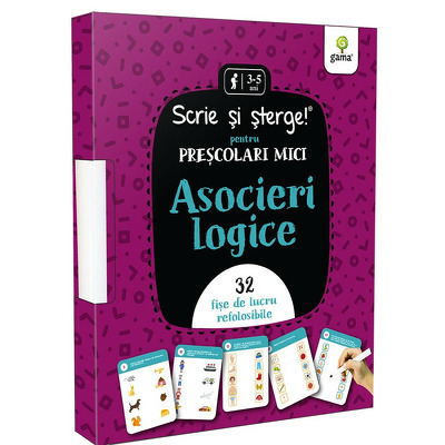 Asocieri logice. Scrie si sterge!