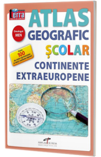 Atlas geografic scolar. Continente extraeuropene