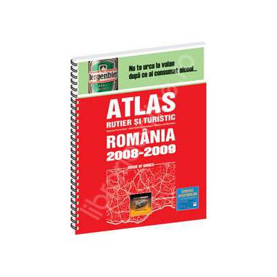 Atlas turistic si rutier. Romania 2008 si 2009