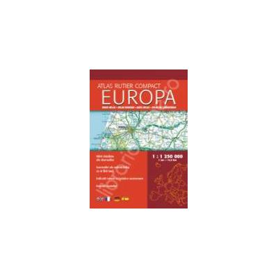 Atlas rutier compact Europa