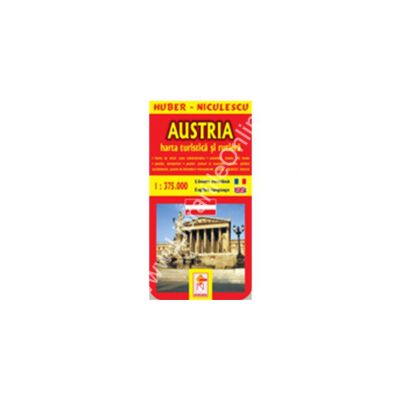 Austria - harta turistica si rutiera
