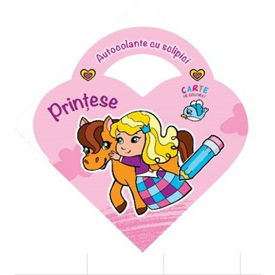 Autocolante cu sclipici - PRINTESE